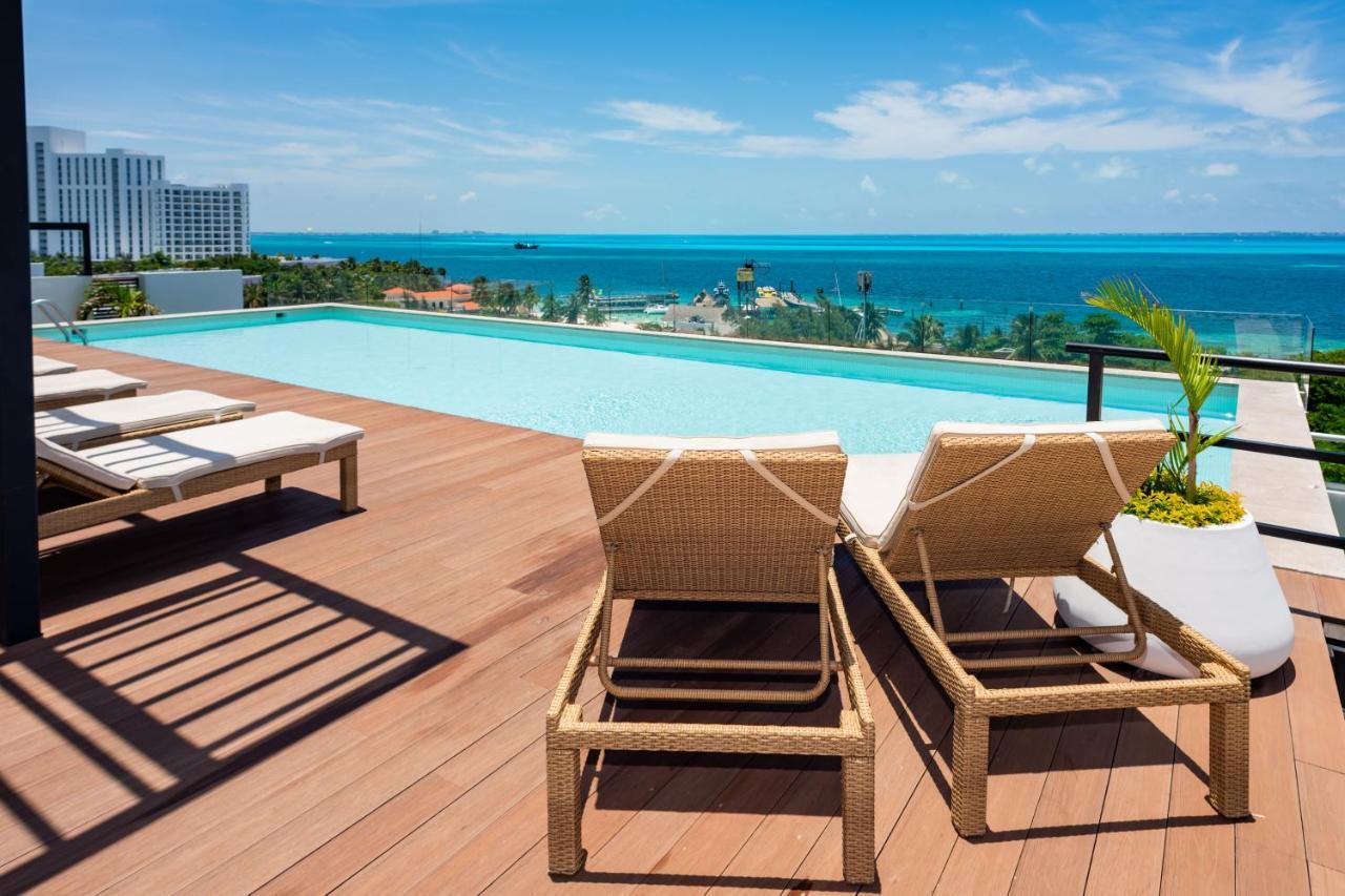 Aloja Oceanview In The Hotel Zone Cancún Eksteriør bilde