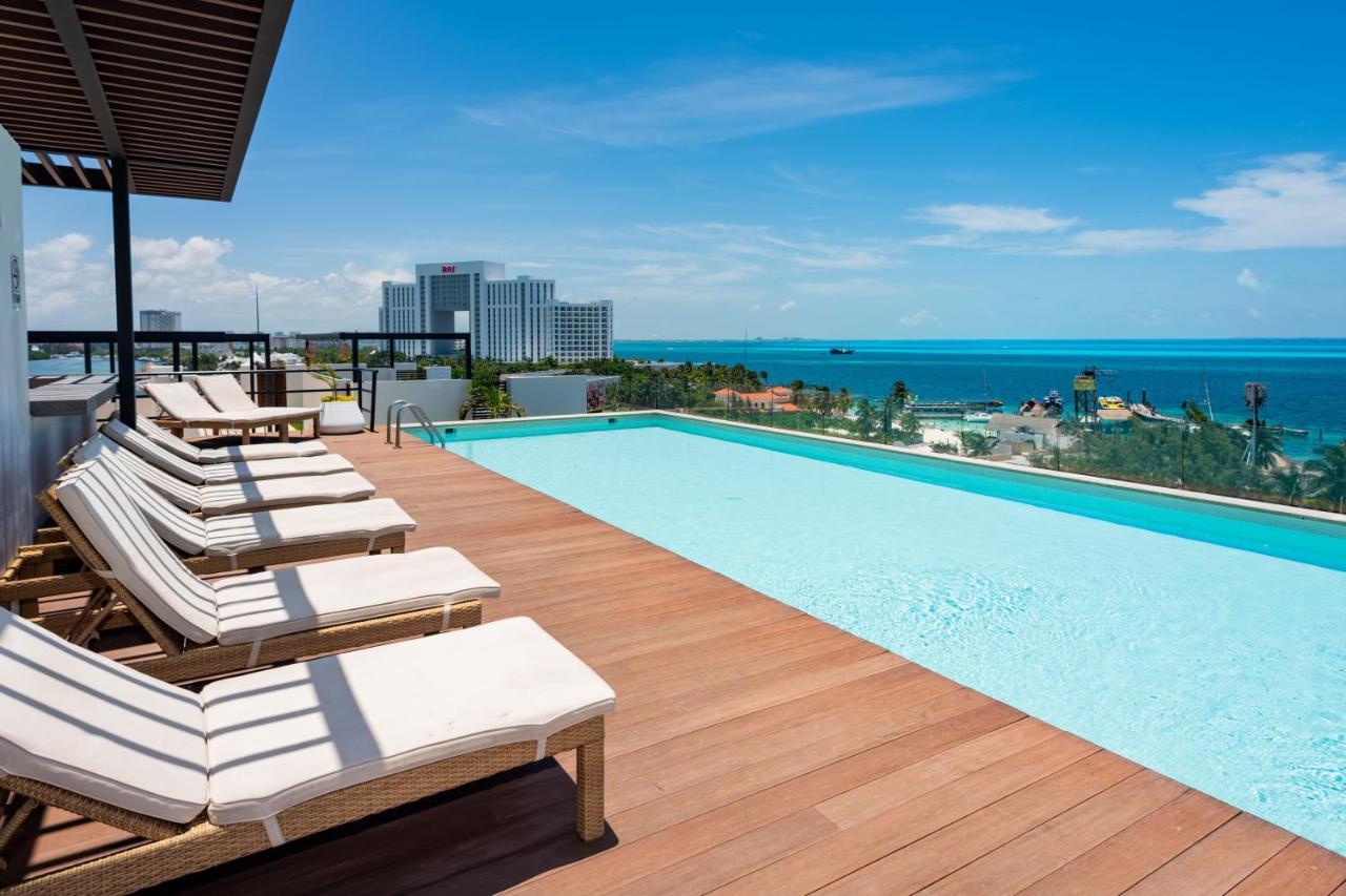 Aloja Oceanview In The Hotel Zone Cancún Eksteriør bilde